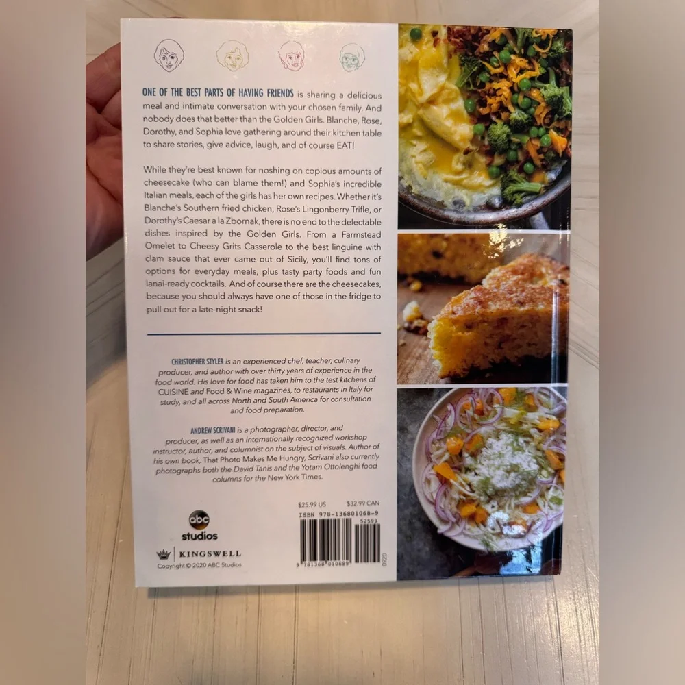 The Golden Girls Cookbook – by Christopher Styler (New!)